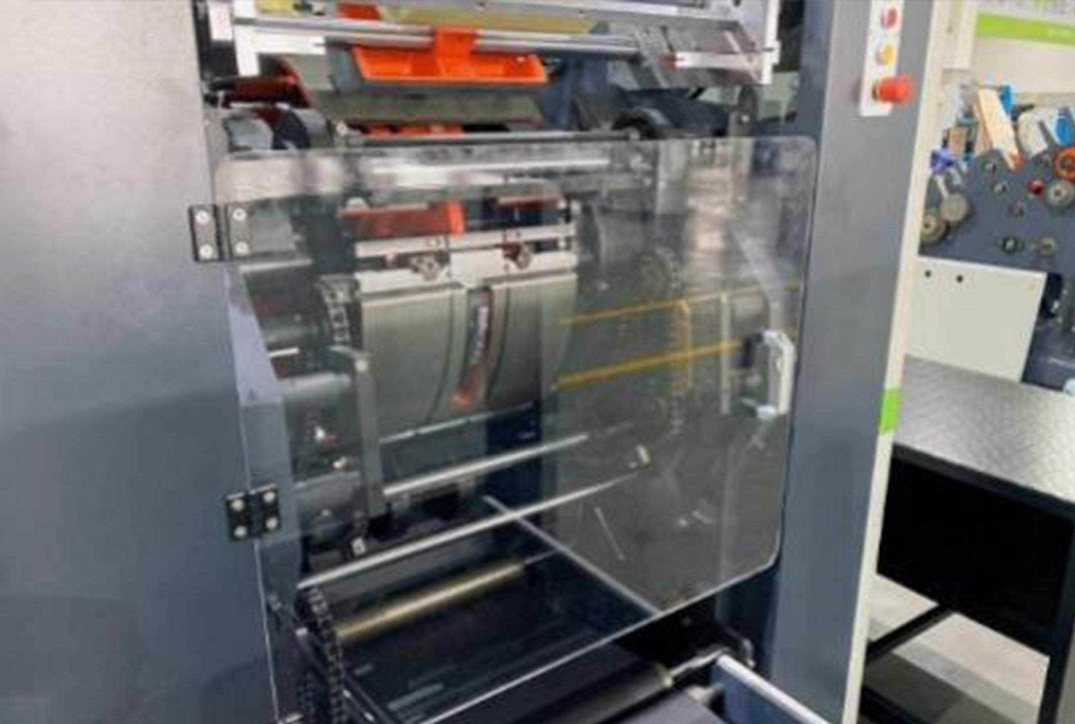 Secci&oacute;n de presionador de bolsas