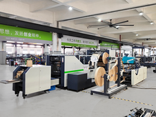 RHHF-220F Máquina de bolsa de papel automática completa con manija plana
